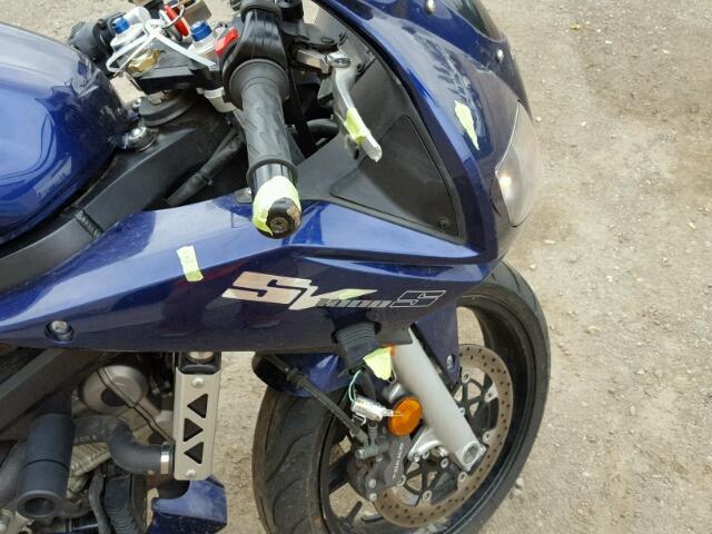 JS1VT54A462100980 - 2006 SUZUKI SV1000 SK3 BLUE photo 9