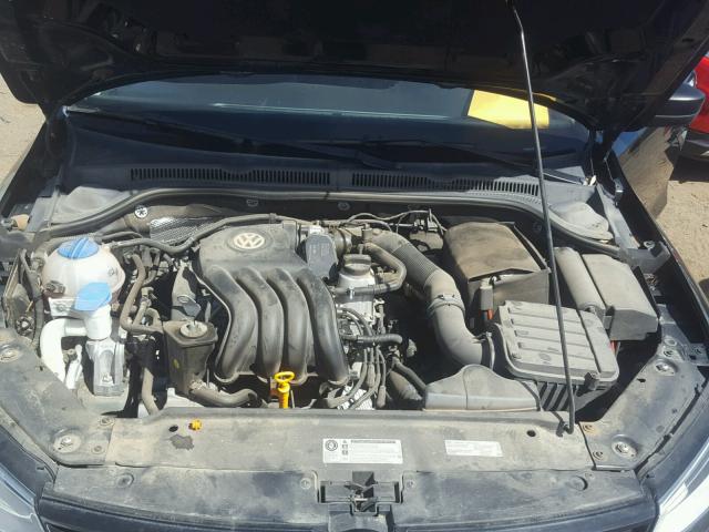 3VW2K7AJ2DM265277 - 2013 VOLKSWAGEN JETTA BASE 黑色 照片 7