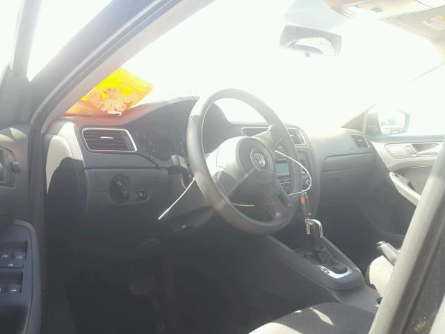 3VW2K7AJ2DM265277 - 2013 VOLKSWAGEN JETTA BASE 黑色 照片 9