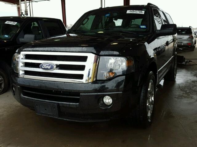 1FMJU1K53DEF30393 - 2013 FORD EXPEDITION BLACK photo 2