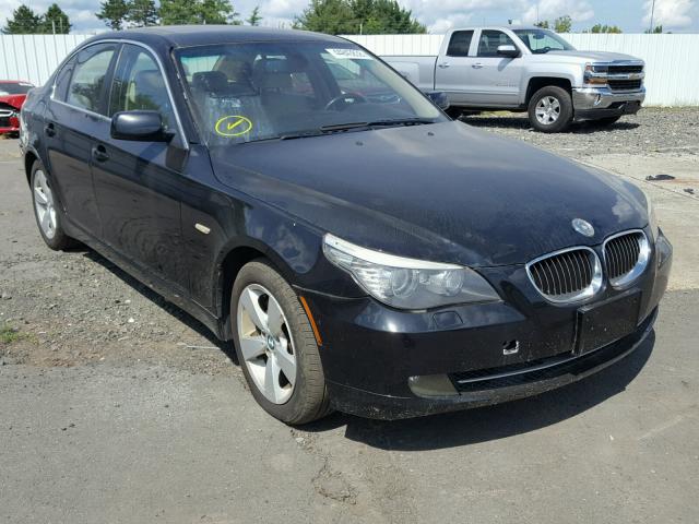 WBANV13528BZ48160 - 2008 BMW 528 XI BLACK photo 1