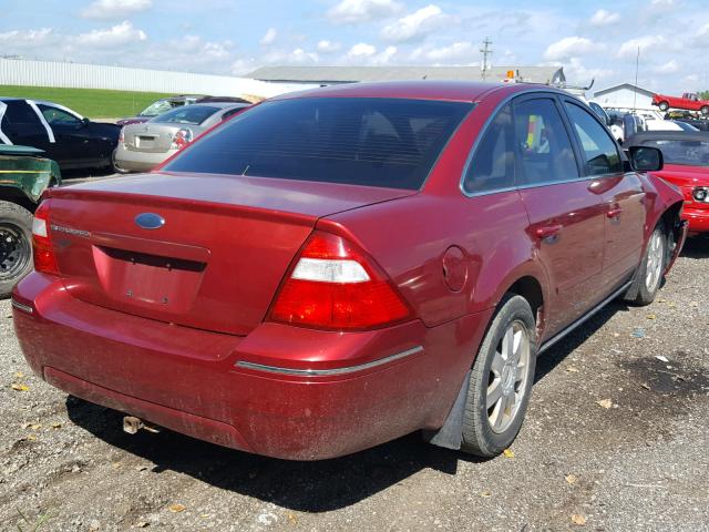 1FAFP23185G106545 - 2005 FORD FIVE HUNDR RED photo 4