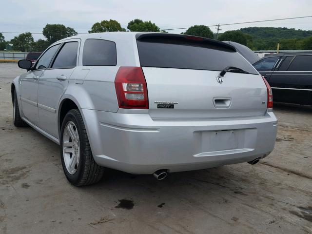 2D8GV58285H596191 - 2005 DODGE MAGNUM R/T SILVER photo 3