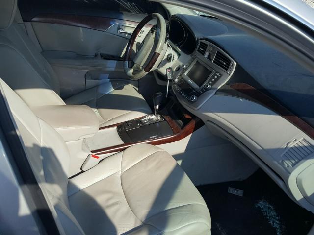 4T1BK3DB0BU371084 - 2011 TOYOTA AVALON BAS SILVER photo 5
