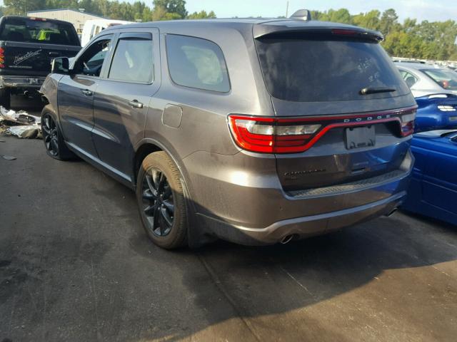 1C4SDJCT1HC937748 - 2017 DODGE DURANGO R/ GRAY photo 3