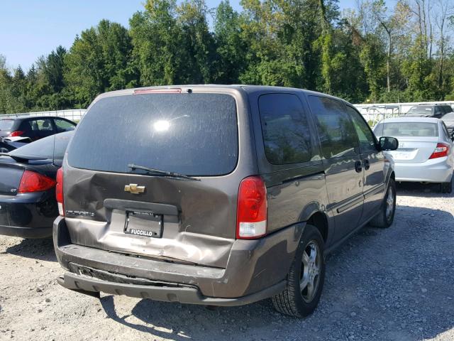 1GNDV23178D197795 - 2008 CHEVROLET UPLANDER L GRAY photo 4