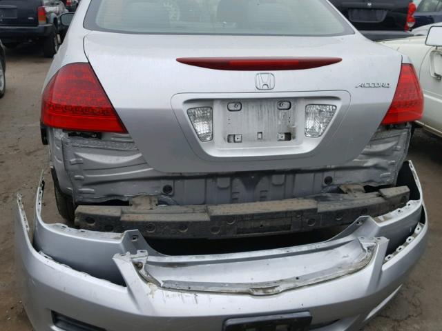 JHMCM56177C000714 - 2007 HONDA ACCORD VAL GRAY photo 9