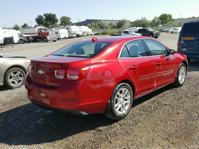 1G11D5SR3DF162427 - 2013 CHEVROLET MALIBU 1LT RED photo 4