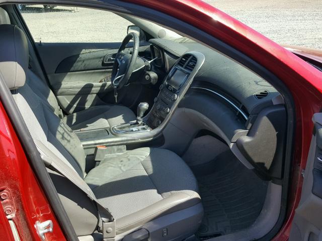1G11D5SR3DF162427 - 2013 CHEVROLET MALIBU 1LT RED photo 5
