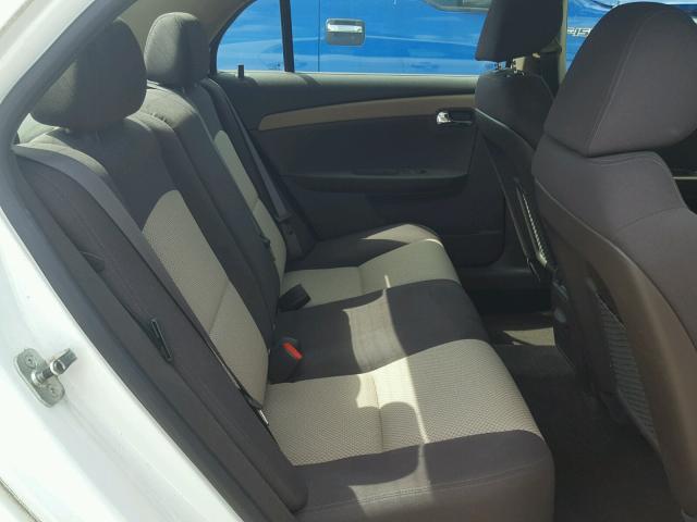 1G1ZC5E03A4121418 - 2010 CHEVROLET MALIBU 1LT თეთრი ფოტო 6