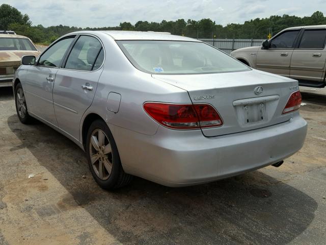 JTHBA30G855141895 - 2005 LEXUS ES 330 SILVER photo 3