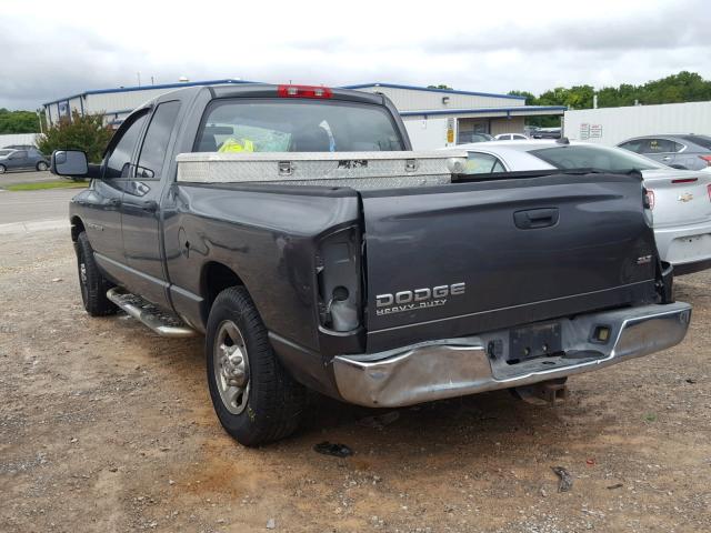 3D7KA28D94G161768 - 2004 DODGE RAM 2500 S ნაცრისფერი ფოტო 3