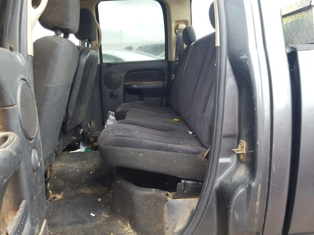 3D7KA28D94G161768 - 2004 DODGE RAM 2500 S ნაცრისფერი ფოტო 6