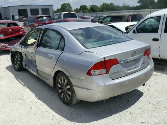 2HGFA1F93BH521524 - 2011 HONDA CIVIC EXL 银色 照片 3