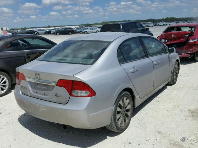 2HGFA1F93BH521524 - 2011 HONDA CIVIC EXL 银色 照片 4