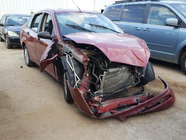 1FAFP34324W154830 - 2004 FORD FOCUS SE C MAROON photo 1