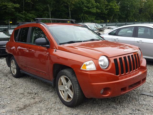 1J4NF4FB5AD501927 - 2010 JEEP COMPASS SP ORANGE photo 1