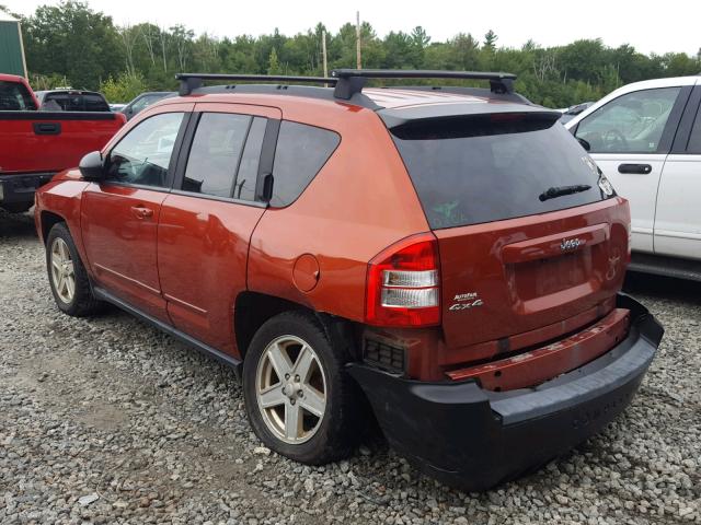 1J4NF4FB5AD501927 - 2010 JEEP COMPASS SP 橙色 照片 3