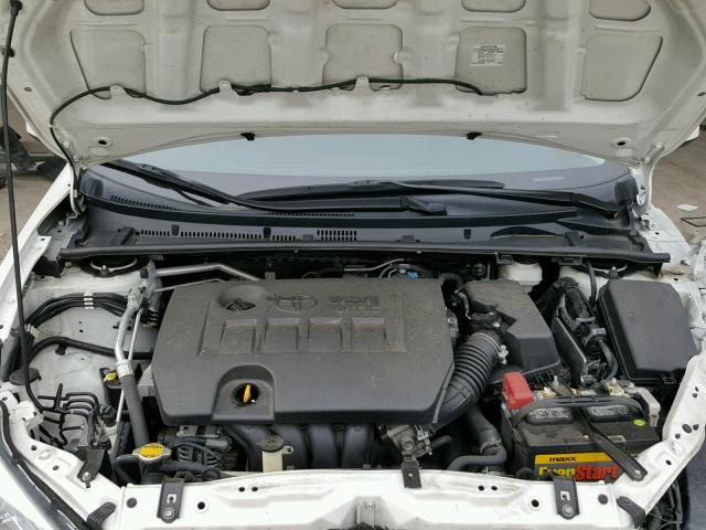 5YFBPRHE5EP004955 - 2014 TOYOTA COROLLA EC 白色 照片 7