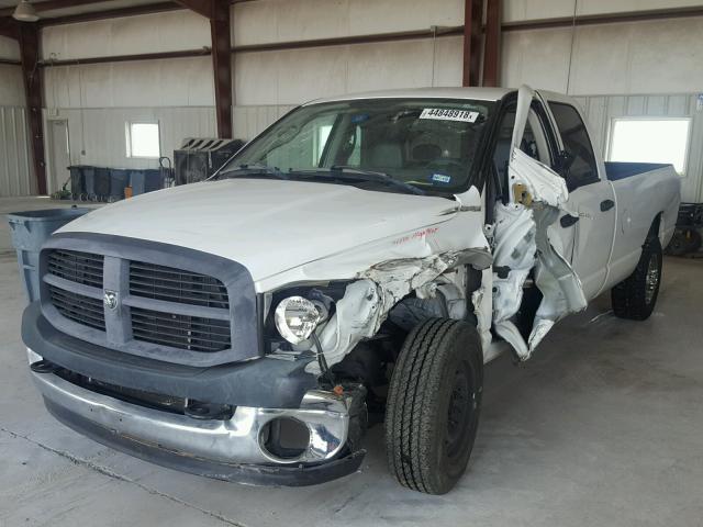 3D7KR28AX7G843609 - 2007 DODGE RAM 2500 S თეთრი ფოტო 2