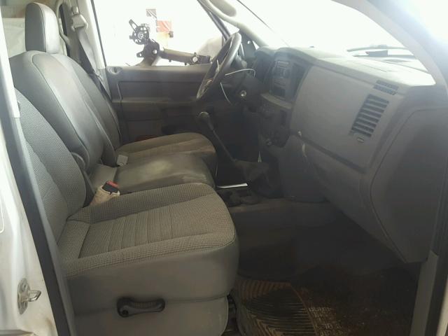 3D7KR28AX7G843609 - 2007 DODGE RAM 2500 S თეთრი ფოტო 5