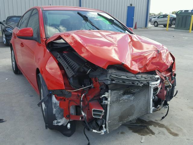 1G1PE5SB3F7213819 - 2015 CHEVROLET CRUZE LT RED photo 1