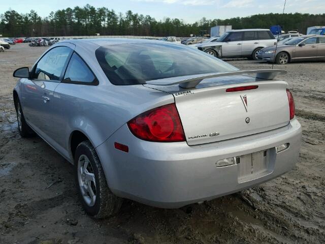 1G2AL15F077211073 - 2007 PONTIAC G5 SILVER photo 3