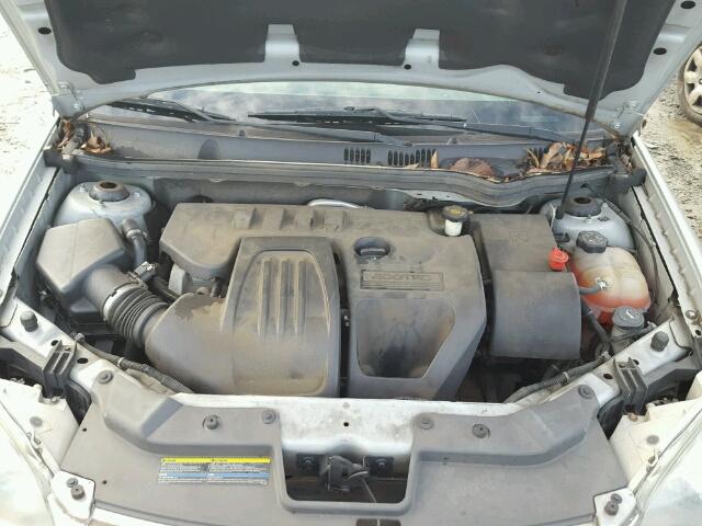 1G2AL15F077211073 - 2007 PONTIAC G5 SILVER photo 7