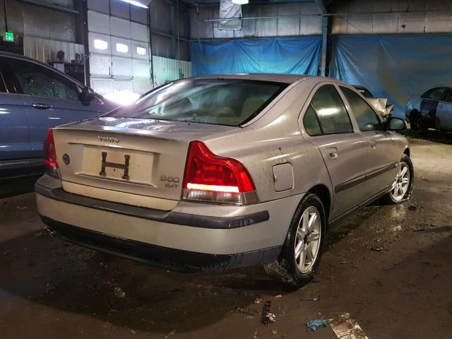 YV1RS58DX22114613 - 2002 VOLVO S60 2.4T GRAY photo 4