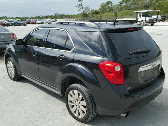 2CNFLPE59B6436351 - 2011 CHEVROLET EQUINOX LT BLACK photo 3