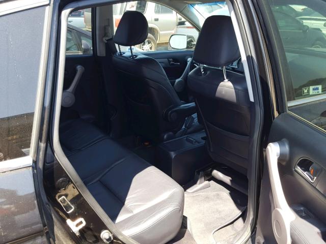 JHLRE38717C076706 - 2007 HONDA CR-V EXL BLACK photo 6