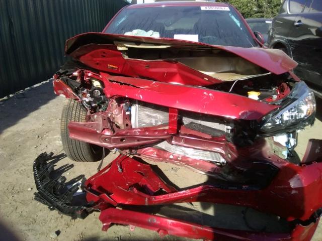 4S3GKAL66H3623891 - 2017 SUBARU IMPREZA SP RED photo 7