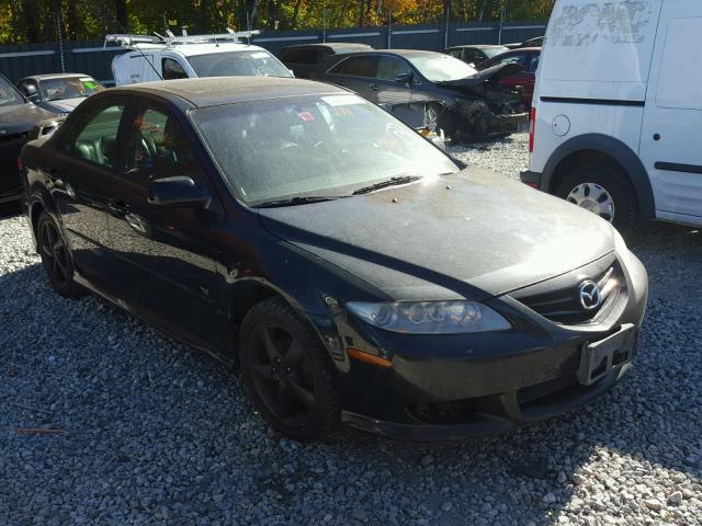 1YVFP80D245N58829 - 2004 MAZDA 6 S BLACK photo 1