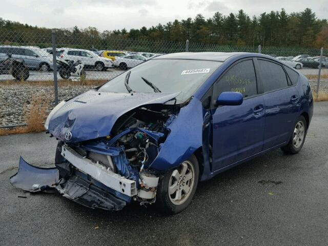 JTDKB20U097831889 - 2009 TOYOTA PRIUS BLUE photo 2