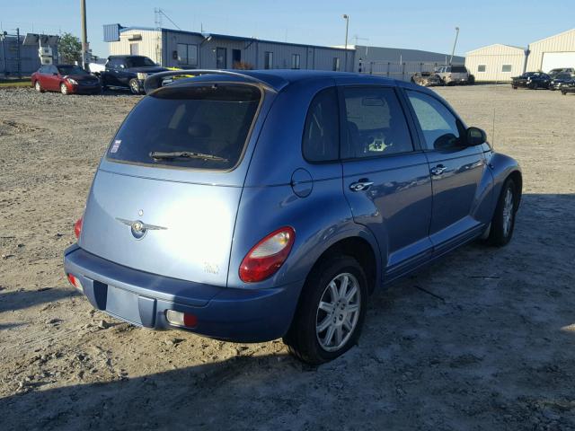 3A4FY58B47T525639 - 2007 CHRYSLER PT CRUISER BLUE photo 4