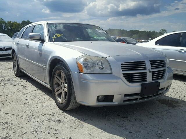 2D4GV58245H164859 - 2005 DODGE MAGNUM R/T SILVER photo 1