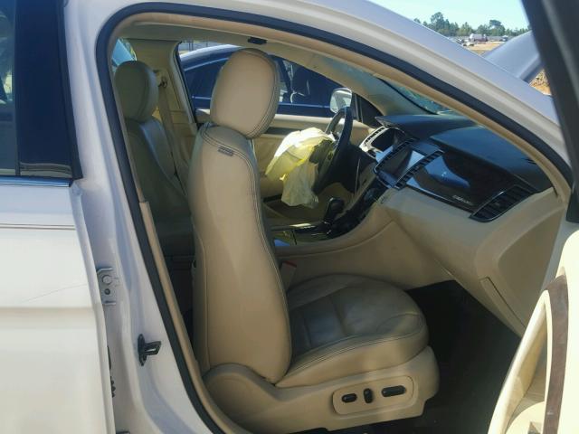 1FAHP2F88DG194772 - 2013 FORD TAURUS LIM WHITE photo 5