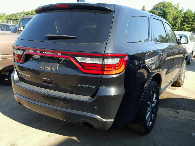 1C4RDJDG1FC947337 - 2015 DODGE DURANGO LI BLACK photo 4