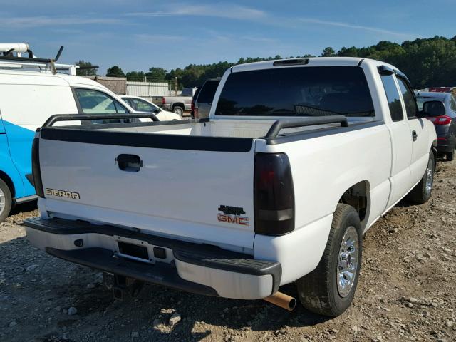 1GTEC19X47Z119324 - 2007 GMC NEW SIERRA WHITE photo 4