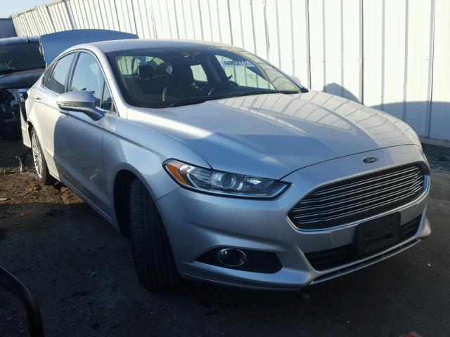 3FA6P0H94ER301781 - 2014 FORD FUSION SE SILVER photo 1