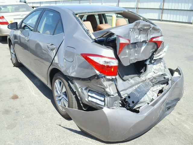 2T1BPRHE9GC674897 - 2016 TOYOTA COROLLA EC 棕色 照片 3