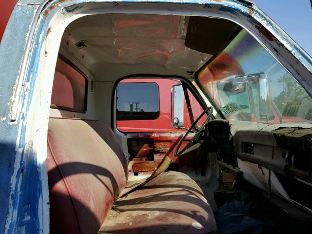 1GDJ7D1BXEV537164 - 1984 GMC C7000 C7D0 BLUE photo 5