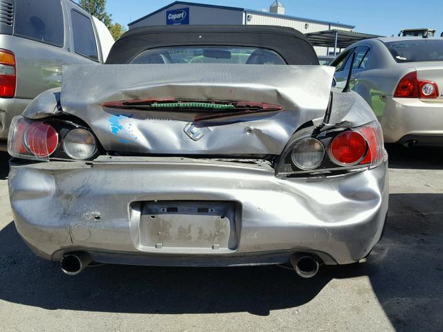 JHMAP11433T003631 - 2003 HONDA S2000 SILVER photo 6