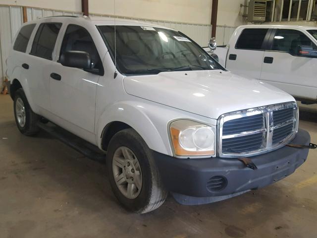 1D4HD38N74F223117 - 2004 DODGE DURANGO ST WHITE photo 1