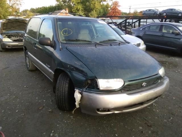 4N2XN11T5YD837276 - 2000 NISSAN QUEST SE GREEN photo 1