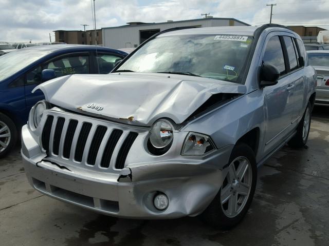 1J4NT4FBXAD562151 - 2010 JEEP COMPASS SP SILVER photo 2