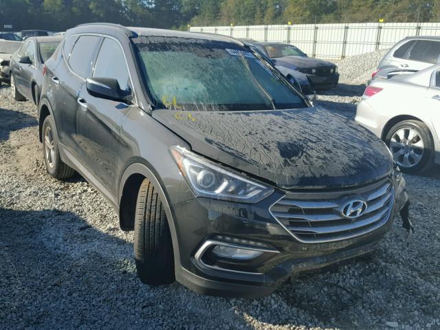 5XYZU3LBXHG445832 - 2017 HYUNDAI SANTA FE S BLACK photo 1