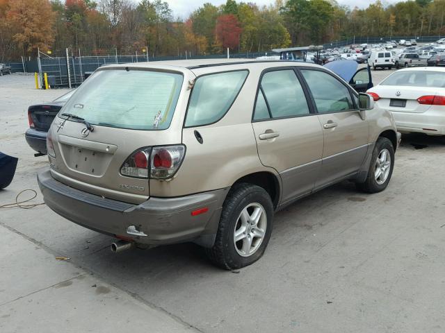 JTJHF10U620236551 - 2002 LEXUS RX 300 GOLD photo 4