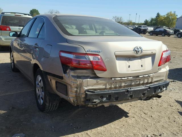 4T1BE46K97U106214 - 2007 TOYOTA CAMRY NEW TAN photo 3