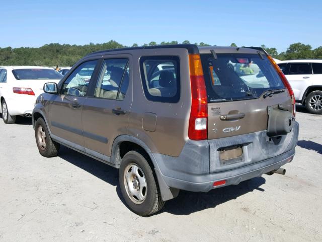 SHSRD78413U152217 - 2003 HONDA CR-V BROWN photo 3